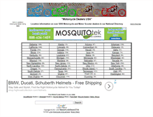 Tablet Screenshot of motorcyclestoresusa.com